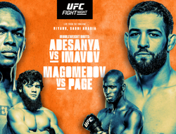 фото - UFC Fight Night 250: Адесанья–Имавов. Результаты из Саудовской Аравии