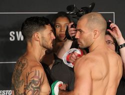 фото - Видео взвешивания UFC Fight Night 108: Каб Суонсон — Артём Лобов