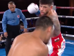 фото - Кордина провёл дебютную защиту пояса: видео