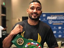 фото - Дорвался до холодильника. Призёр ОИ, экс-средневес взял титул в крузерах: видео