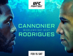 фото - Полный кард UFC Fight Night 251: Каннонье–Родригес. Все бои шоу 16 февраля