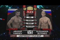 Видео боя: Абукар Яндиев — Александр Бутенко
