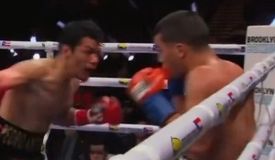 Ранний претендент на нокаут года: Браво срубил Кампу — видео