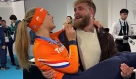 «Я не могу перестать плакать!» Невеста Джейка Пола стала олимпийской чемпионкой с новым рекордом