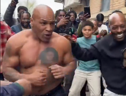 фото - Тайсон сцепился с Бриггсом. Держите видео ветеранского «махача»