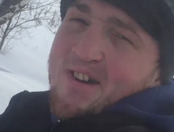 фото - Денис Лебедев и снежный ЗОЖ в берёзках — селфи-видео