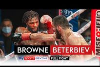 Полное видео боя: Артур Бетербиев — Маркус Браун