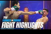 Рафаэль Эспиноса – Серхио Чирино. Видео нокаута и лучших моментов боя