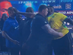 фото - Страсти-мордасти. Миллер пихнул Уордли в лицо — видео