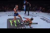 Намаюнас победила Кортез, Джексон вырубил Блэкшира. Видео лучших моментов UFC on ESPN 59