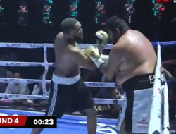 фото - Супертяж Хантер побил Эспарсу: видео