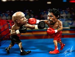 фото - Мэйуэзер и Пакьяо встретятся через неделю – и всё