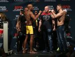 Видео взвешивания UFC 183: Андерсон Силва против Ника Диаса
