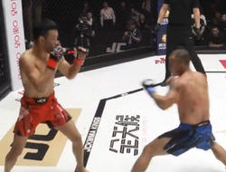 фото - Апсет и брутальный нокаут в титульнике: держите видео из Китая