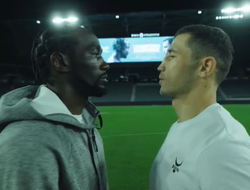 фото - Кроуфорд и Мадримов провели битву взглядов на стадионе, где пройдёт бой: видео