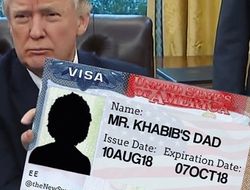 фото - Фотошоп дня: Нурмагомедов поблагодарил президента США Трампа за визу для отца