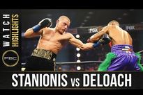 Лучшие моменты боя Станёнис — Делоуч: видео