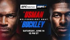 UFC: Камару Усман – Хоакин Бакли. Результаты из Атланты LIVE