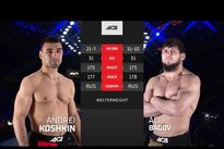 Полное видео боя: Али Багов — Андрей Кошкин