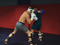 фото - Макгрегор красиво уронил спарринг-партнёра — есть видео