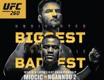 UFC 260 прямой эфир