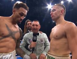 фото - Уиттакер едва не влетел Уоллесу в элиминаторе IBF: видео