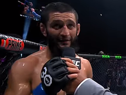 фото - Слова Хамзата Чимаева после победы над Усманом