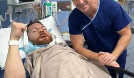 Двойной перелом челюсти. Скуэо перенёс операцию и поблагодарил Опетаю