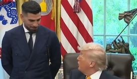 Топурия пообщался с Трампом в Овальном кабинете: видео