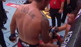 Аллен апсетнул де Риддера. Все результаты UFC Fight Night 262