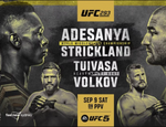UFC 293: Адесанья – Стриклэнд. Результаты из Сиднея