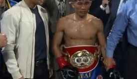 Тадуран дебютировал в США в шоу Пакьяо и остался с титулом