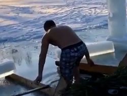 фото - Подводник Бриедис готовится к полуфиналу Суперсерии II с Гловацки — видео