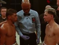 фото - «Принцесса» Оласкуага не заметил Камачо в третьей титульной защите: видео