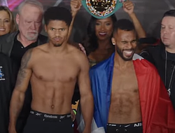 фото - Стивенсон легче Де Лос Сантоса перед боем за титул. Результаты и видео взвешивания