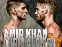 фото - Видео: промо-ролик к бою Амира Хана и Криса Элджиери