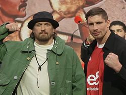 фото - Первая битва взглядов Усика и Верхувена: видео