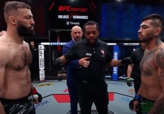 Эрнандес уничтожил Долидзе в главном бою турнира UFC on ESPN 72