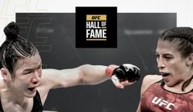 Первый женский бой в истории включён в Зал славы UFC