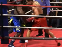 фото - 100% нокаутёр извалял и удосрочил экс-претендента: брутальное видео