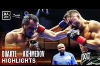Оскар Дуарте – Ботиржон Ахмедов. Видео лучших моментов боя