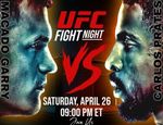 Прямая трансляция UFC on ESPN 66: Йен Гэрри – Карлос Пратес. Смотреть онлайн