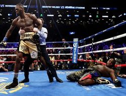 фото - Лучшие моменты реванша Дионтэя Уайлдера и Бермейна Стиверна — видео от vRINGe.com