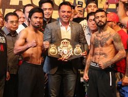 фото - Дуэль взглядов Мэнни Пакьяо и Лукаса Маттиссе: фото и видео