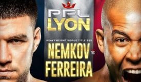 Прямая трансляция PFL Champions Series: Вадим Немков – Ренан Феррейра. Смотреть онлайн