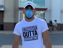 фото - Теофимо на социальном дистанцировании, Тайсон собирается помочь нуждающимся, Али в работе украинского художника — соцсети 