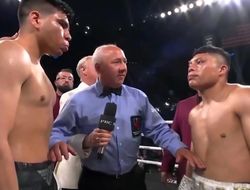 фото - Крус ронял Сальсидо, взял полутитул WBC: видео