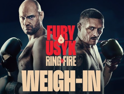 фото - Прямая трансляция взвешивания Александра Усика и Тайсона Фьюри