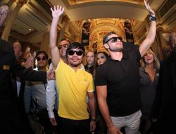 фото - Пакьяо vs. Элджиери: заявления из Лос-Анджелеса