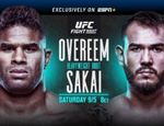 UFC Fight Night 176: Алистар Оверим — Аугусто Сакаи. Анонс, файткард, трансляция, букмекерские котировки и прогноз
